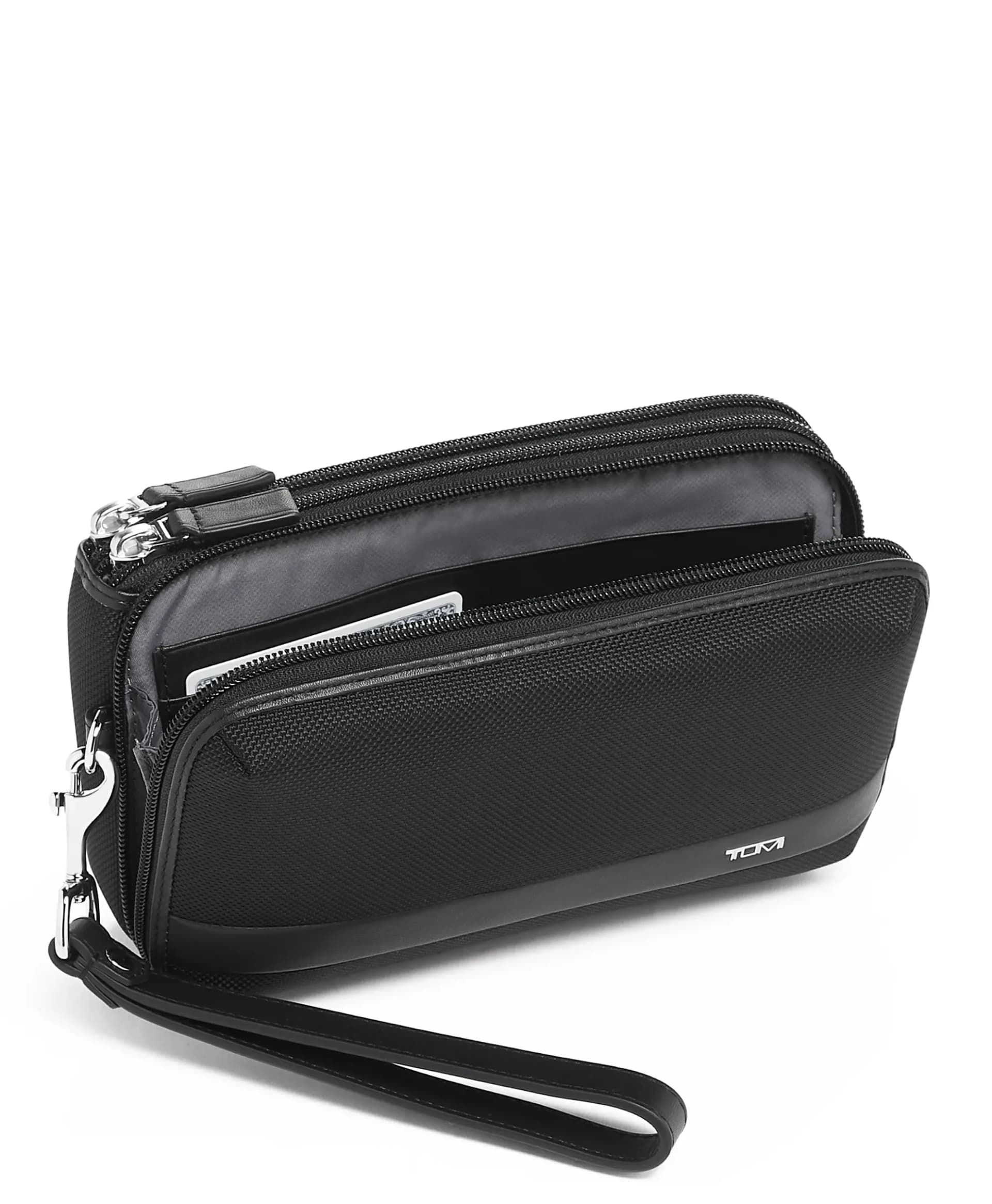 Alpha SLG – Pochette Zippée Triple Noir