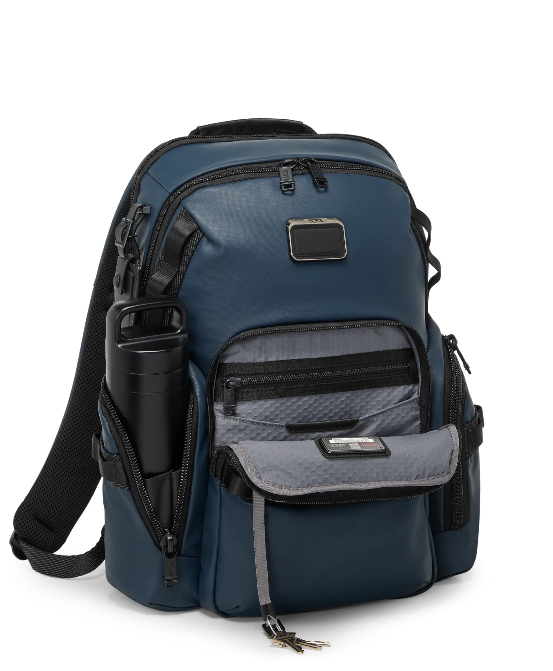 Alpha Bravo – Sac à Dos Navigation Toile Enduite Marine