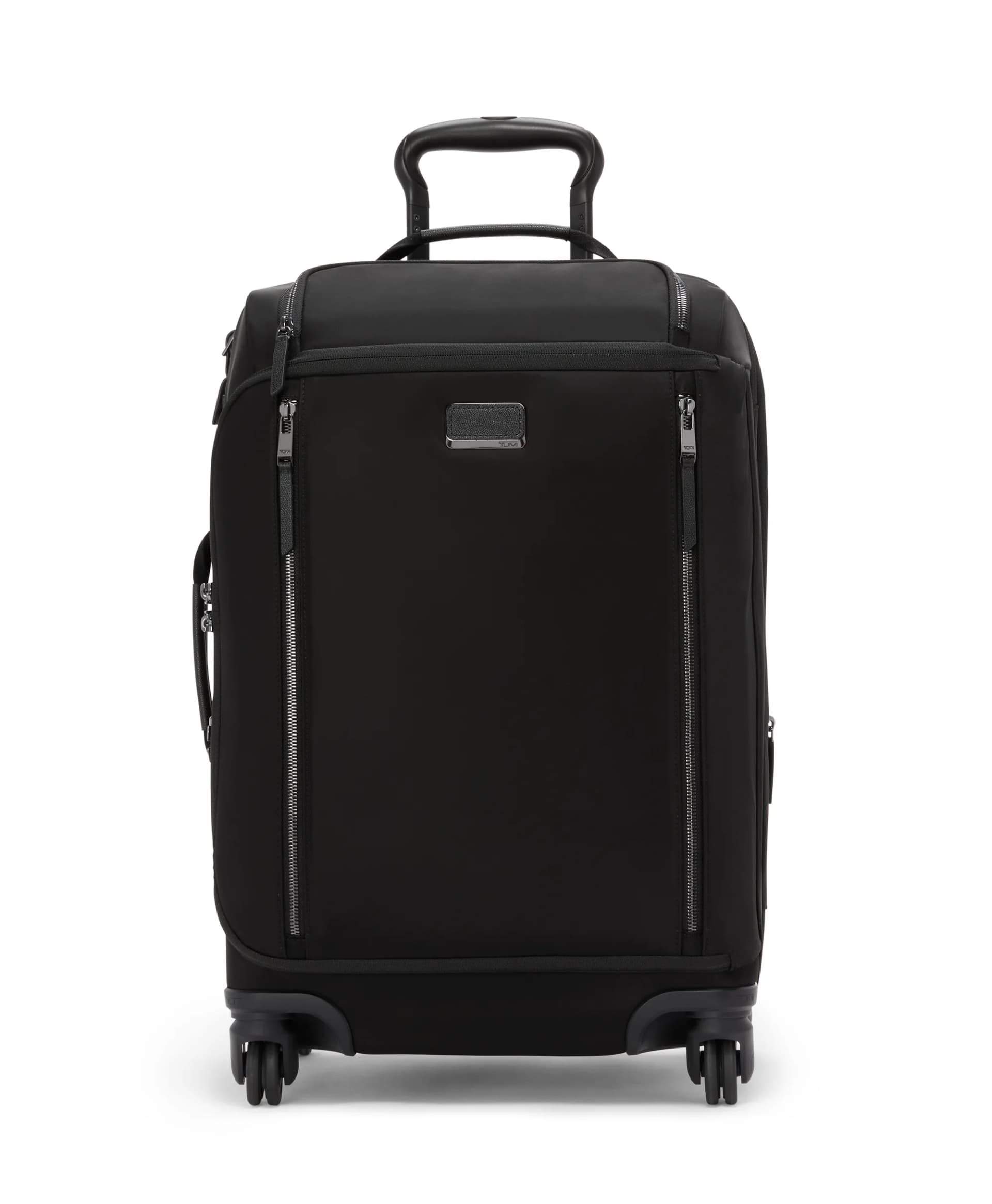 Voyageur Léger – Valise Cabine Extensible Noir et Gunmetal
