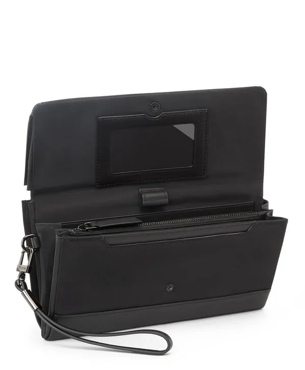 Voyageur SLG – Portefeuille de Voyage Noir
